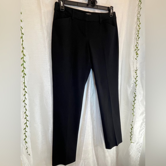 Express Women's Editor Dress Pants Slacks 4R Black - Picture 1 of 8